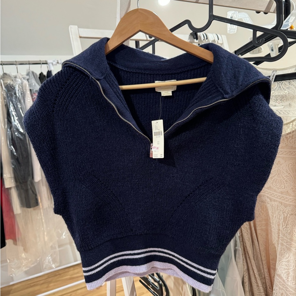 Blue Sweater Varsity Sweater